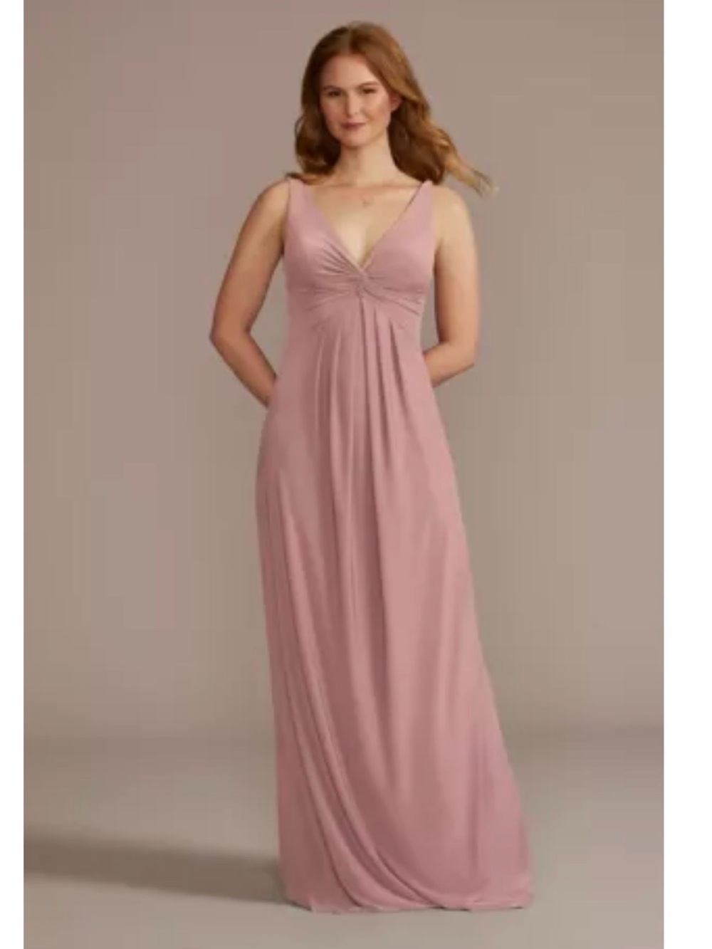 JERSEY BRIDESMAID DRESS
David’s Bridal, Quartz